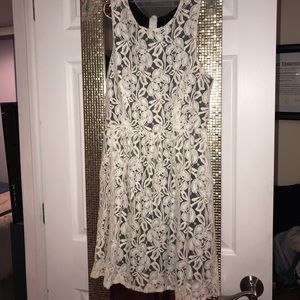 White Floral Dress